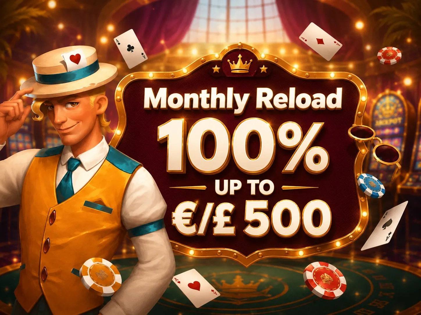 Monthly reload